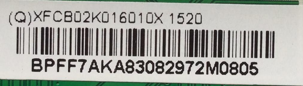 MAIN PARA TV VIZIO / NUMERO DE PARTE XFCB02K016 / 715G7151-M02-000-004M / 756TXFCB02K0160 / XFCB02K0160 / 756TXFCB02K016 / PANEL TPT315B5-EUJFFA REV:S1V / DISPLAY T320HVN05.8 / MODELOS E32-C1 LTT7SJBR / E32-C1 LTTWSJAR - Imagen 2