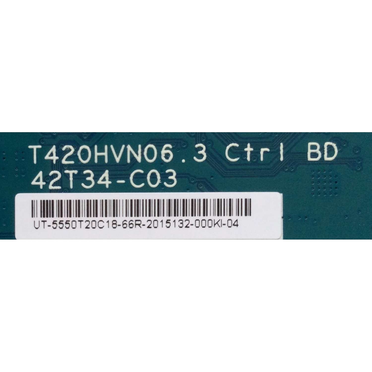 T-CON / VIZIO 55.50T20.C18 / 5550T20C18 / T420HVN06.3 CTRL BD / 42T34-C03 / MODELO E50-C1 LTCWSKER	 - Imagen 2