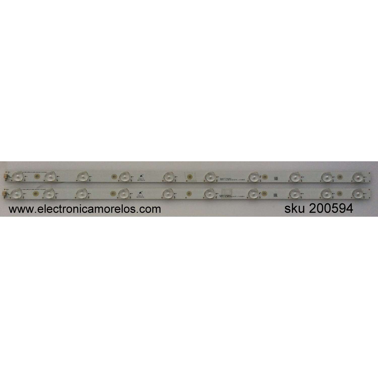KIT DE LED PARA TV /  LVF320BEDXE1 / LVF320BEDX E1 V1 / TCL_ODN_32_OD40_2X10_3030C_100S1P REV.V3 / 4C-LB320T-YHN / QG7XNX 