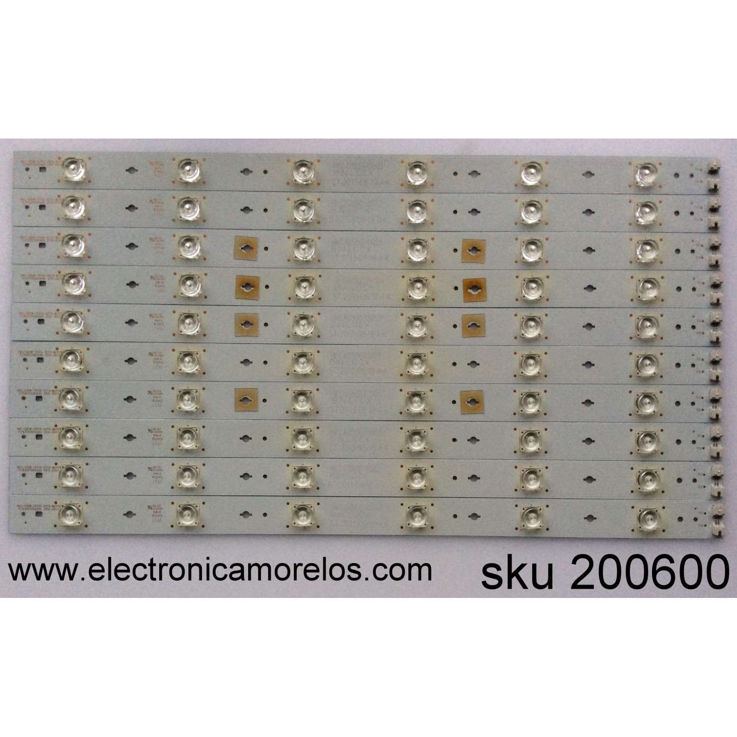 KIT DE LED PARA TV / HAIER HK500WLEDM-CH04H / V500HK1-PS1 / HKC-500W-TE01A-50T9-MCPCB / 6003050486 / MODELO LE50H3280