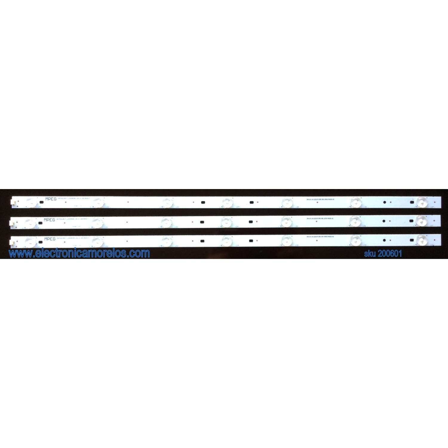 KIT DE LED PARA TV / SPECTRA LVW320CS0T E180V3 / ZM-G-01 4C-LB320T-ZM5 49H 09933 M0038 AS / ZM-G-01 4C-LB320T-ZM5 49H 10709 M0038 AS / ZM-G-01 4C-LB320T-ZM5 49H 10566 M0038 AS / 0EM32LB17_LED3030_V0.2_20140317 / MODELO 32-HDSP