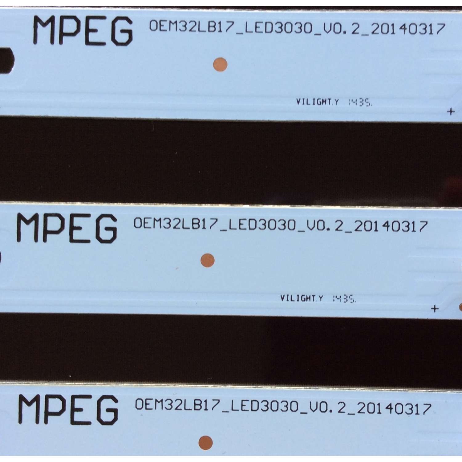 KIT DE LED PARA TV / SPECTRA LVW320CS0T E180V3 / ZM-G-01 4C-LB320T-ZM5 49H 09933 M0038 AS / ZM-G-01 4C-LB320T-ZM5 49H 10709 M0038 AS / ZM-G-01 4C-LB320T-ZM5 49H 10566 M0038 AS / 0EM32LB17_LED3030_V0.2_20140317 / MODELO 32-HDSP - Imagen 2