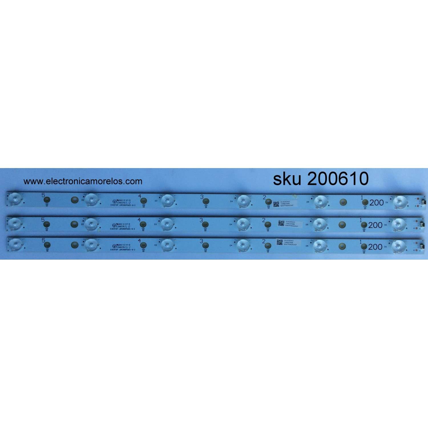 KIT DE LED PARA TV / VIZIO TPT275-A014 REV:S11E / LBM280P0601-Q-2 / 04-A0050403 / MODELO E28H-C1