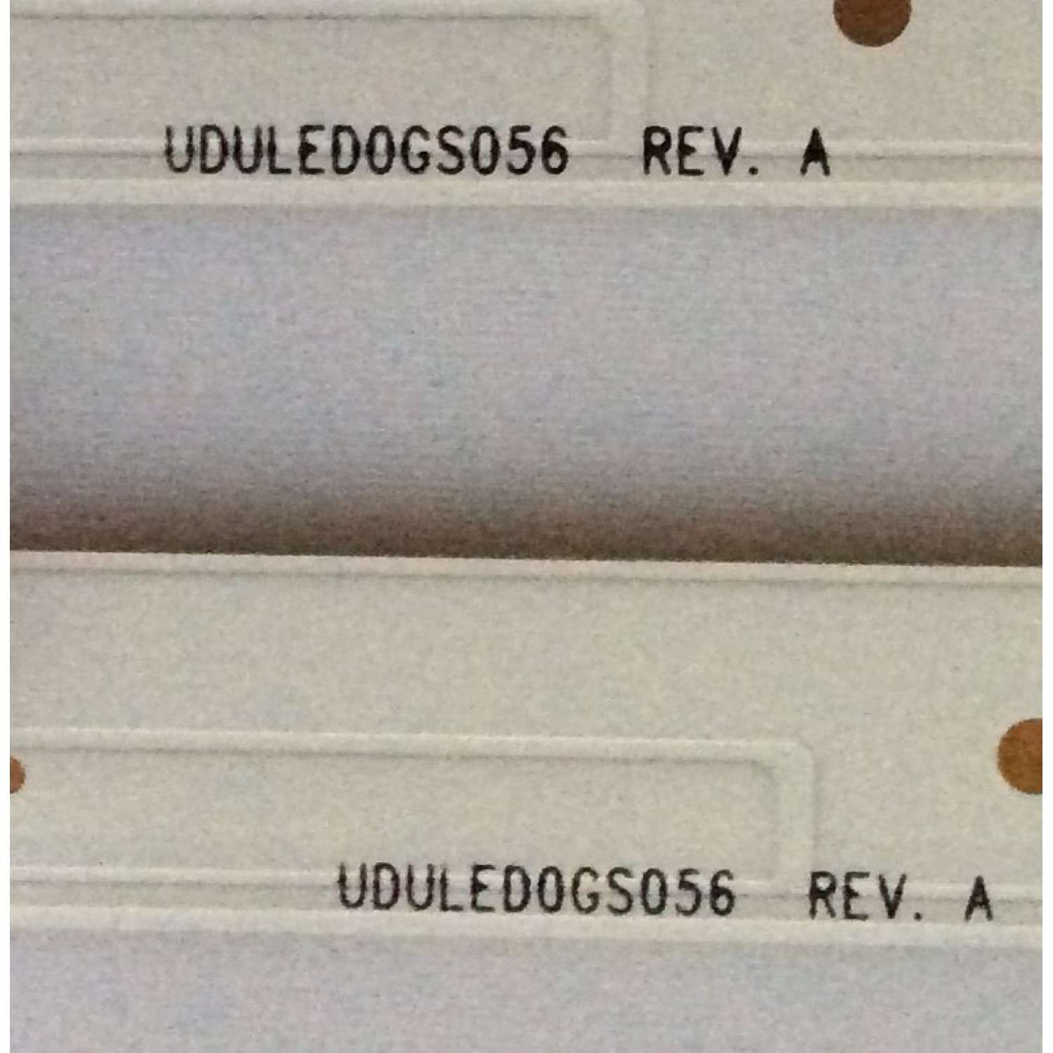 KIT DE LED PARA TV / SANYO FUNAI U6AU1XH / UDULED0GS056 / UDULED0GS057 / V500HJ1-PEB REV.C7 / MODELO FW50D36F  - Imagen 2