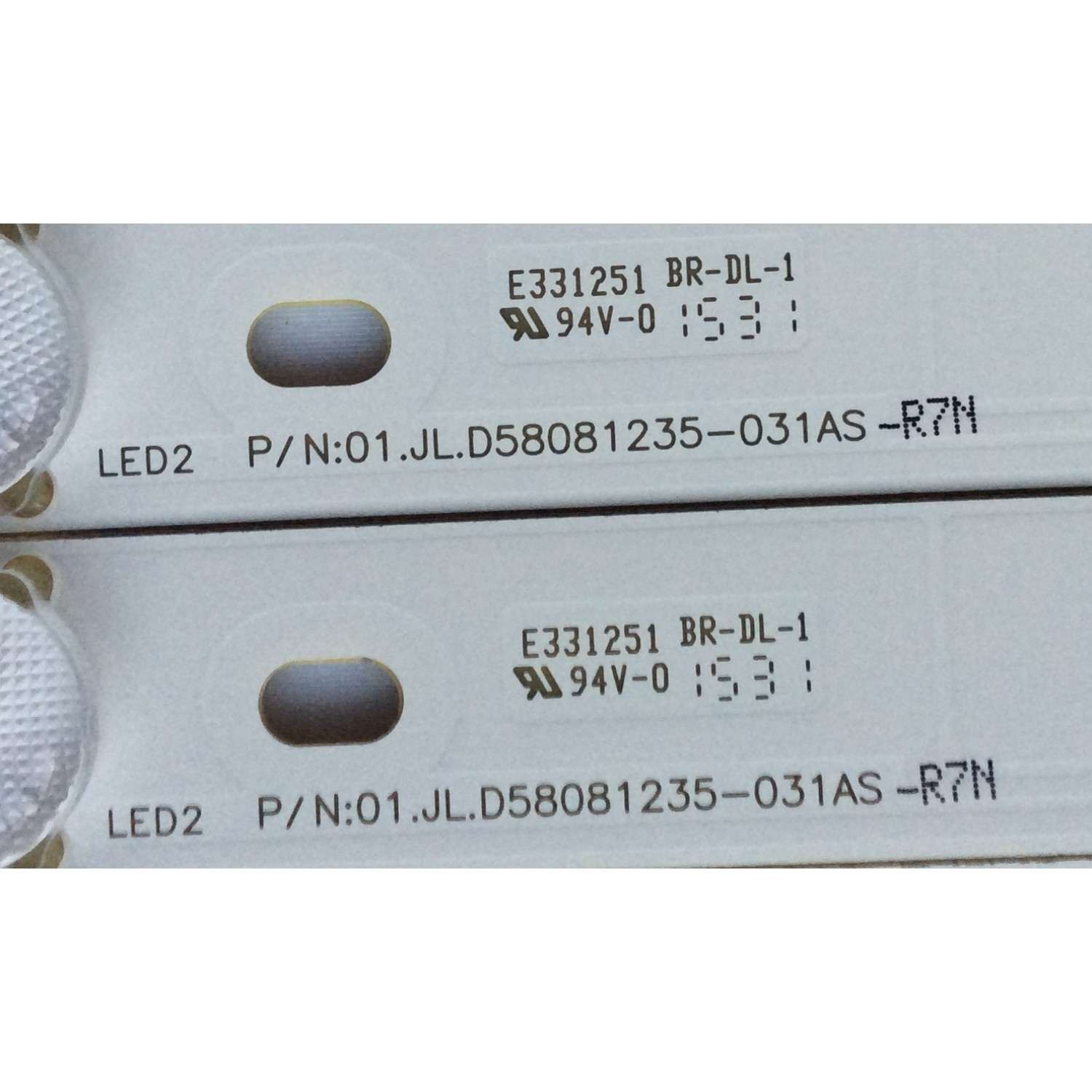 KIT DE LED PARA TV  (CONTIENE 12 LINEAS ) / RCA V580DK2-QS1-C2-12V / JL.D58081235-031AS-R7N / MODELO LED58G45RQ  - Imagen 2