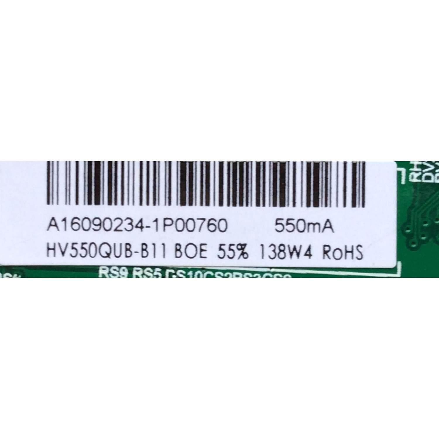 MAIN / FUENTE (COMBO) / SCEPTRE A16090234 / TP.MS3458.PC758 / MODELO U55 PCIV58CE / PANEL CN55XB8B00	 - Imagen 2
