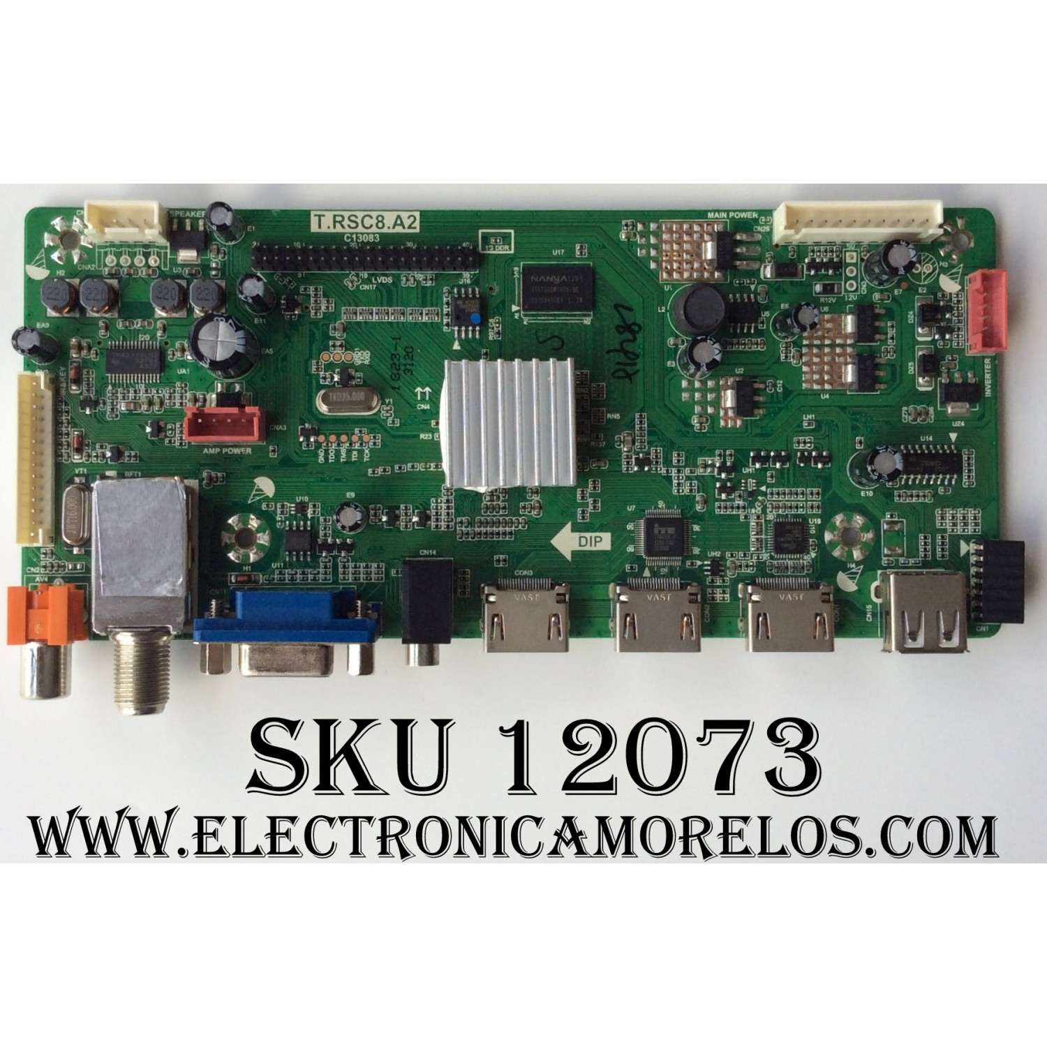 MAIN / SCEPTRE B13041823 / T.RSC8.A2 / MODELO X40 X405BV-FMDU8 / PANEL LTZ400HM01-A13	