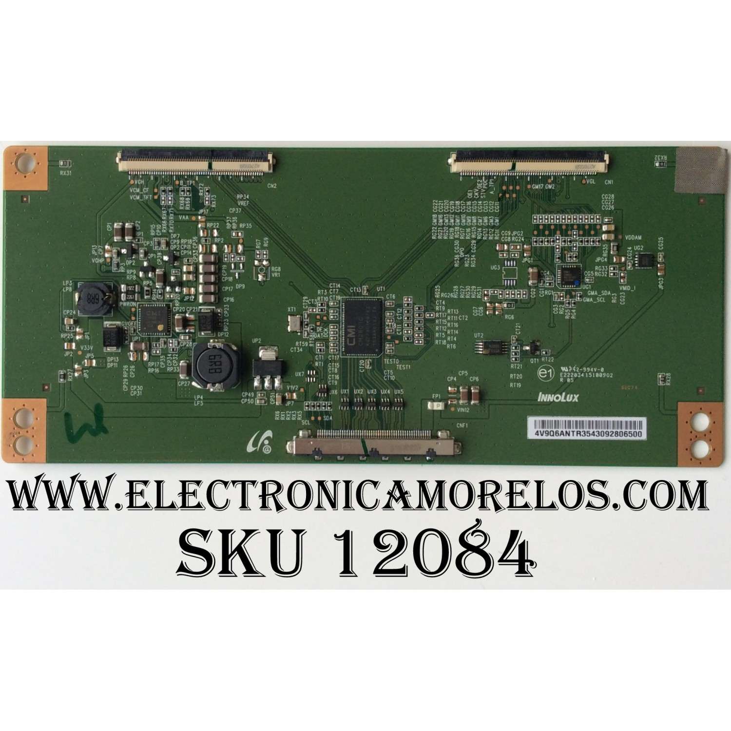 T-CON / LG/ / NC500DUN-VXBP3 /  4V9Q6AN / 4V9Q6CU / 4V9Q6AW / 4V9Q62U  E22203415100902 / MODELO 50LF6090-UB. BUSJLOR / 50LF6000-UB.BUSJLOR / PANEL NC500DUN-VXBP3	