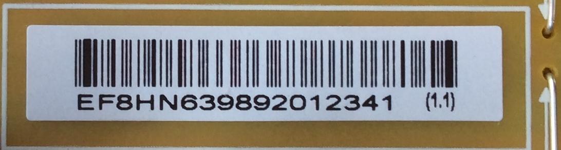 FUENTE DE PODER ORIGINAL PARA TV LG / NUMERO DE PARTE EAY63989201 / 63989201 / EAX66490501(1.4) / LGP49E-15UL2 / MODELO 49UF6430-UB.AUSYLJR / 49UF6430-UB.BUSYLJR - Imagen 2