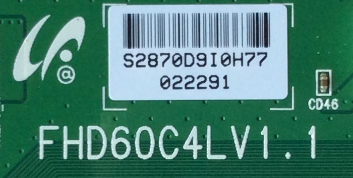 T-CON / SAMSUNG LJ94-02870D / 2870D / FHD60C4LV1.1 / MODELO LN52B530P7FXZA / PANEL LTF520HB07-B02	 - Imagen 2