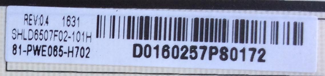 FUENTE DE PODER PARA TV TCL / HITACHI / NUMERO DE PARTE 81-PWE065-H702 / SHLD6507F02-101H / SHLD6507F-101H / DLBL359 / PANEL'S LVU650SSDX E2 V5 / LVU650SSDX E2 V6 / MODELOS 65US5800 / 65US5800NU0W / 65R8 - Imagen 2
