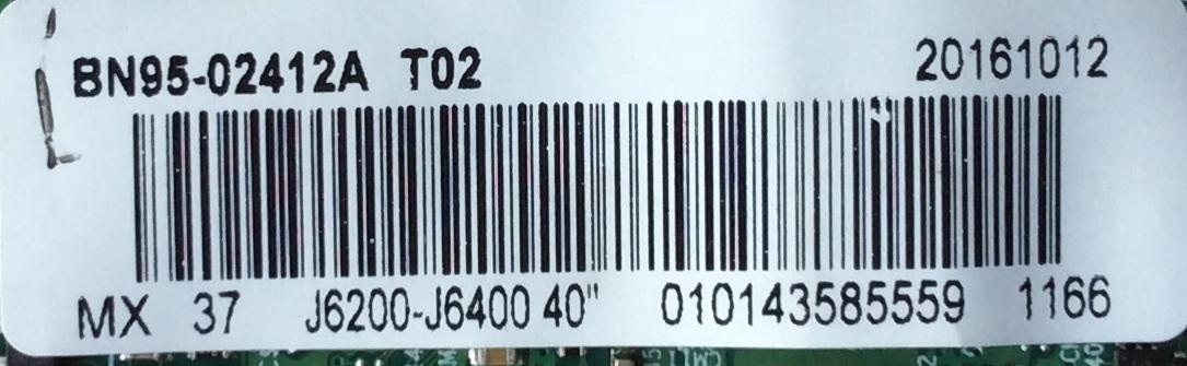 T-CON / SAMSUNG BN95-02412A / BN97-10163A / BN41-02229A / MODELO UN40J6200AFXZA TD05 / PANEL CY-DF400CSLV5H	 - Imagen 2