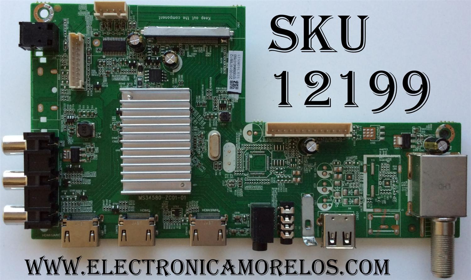 MAIN / JVC 515C34580S13 / 1010099643 / MS34580-ZC01-01 / MODELO  LT-55UE76	