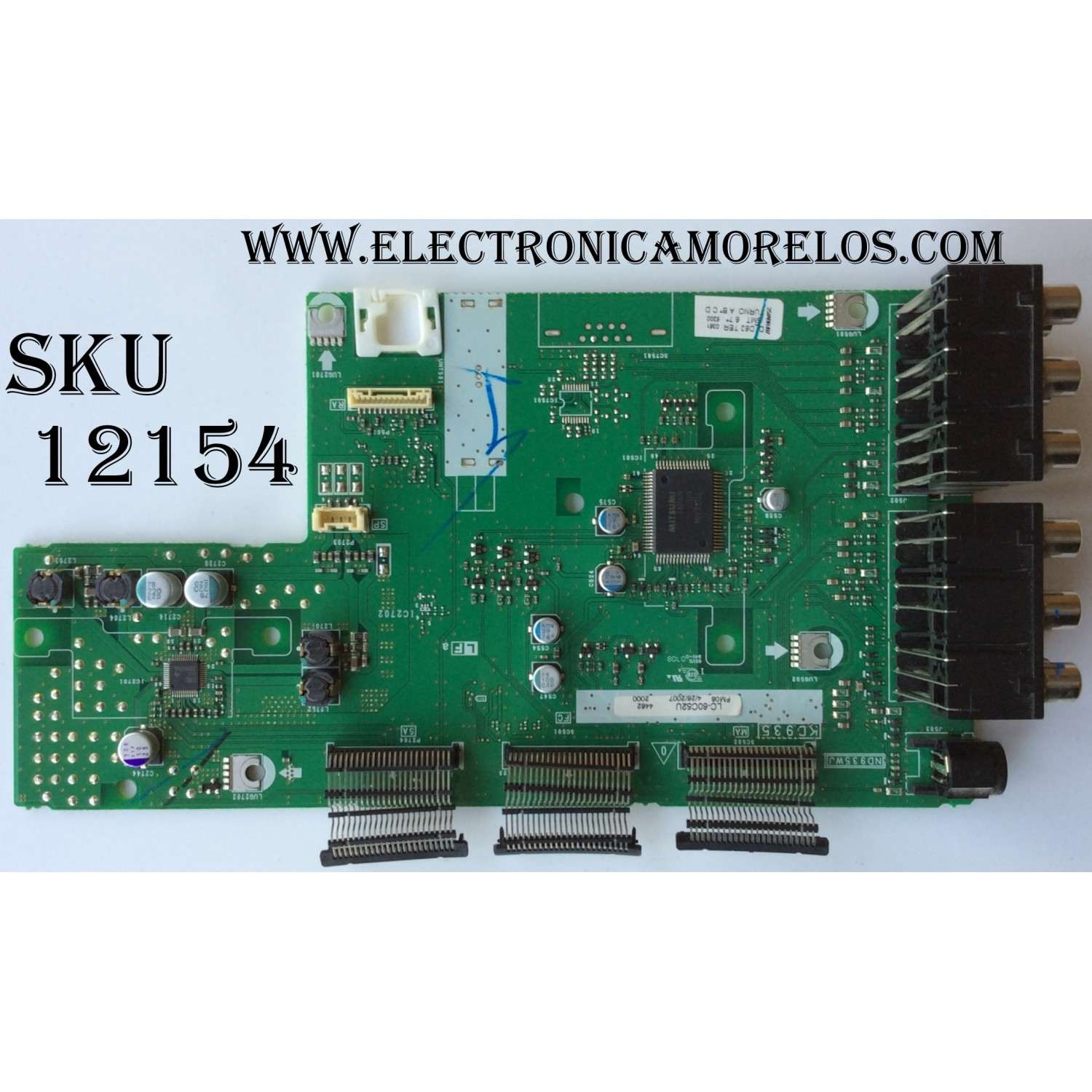 MAIN PARA TV LG / NUMERO DE PARTE EBU66752103 / EAX69762805(1.0) / 2F1L00GC / XU25P2A01Z / PANEL NC430TQG-VHKP1 / DISPLAY PT430GT01-5 VER.1.0 / MODELO 43NANO75UQA.BUSSLJM