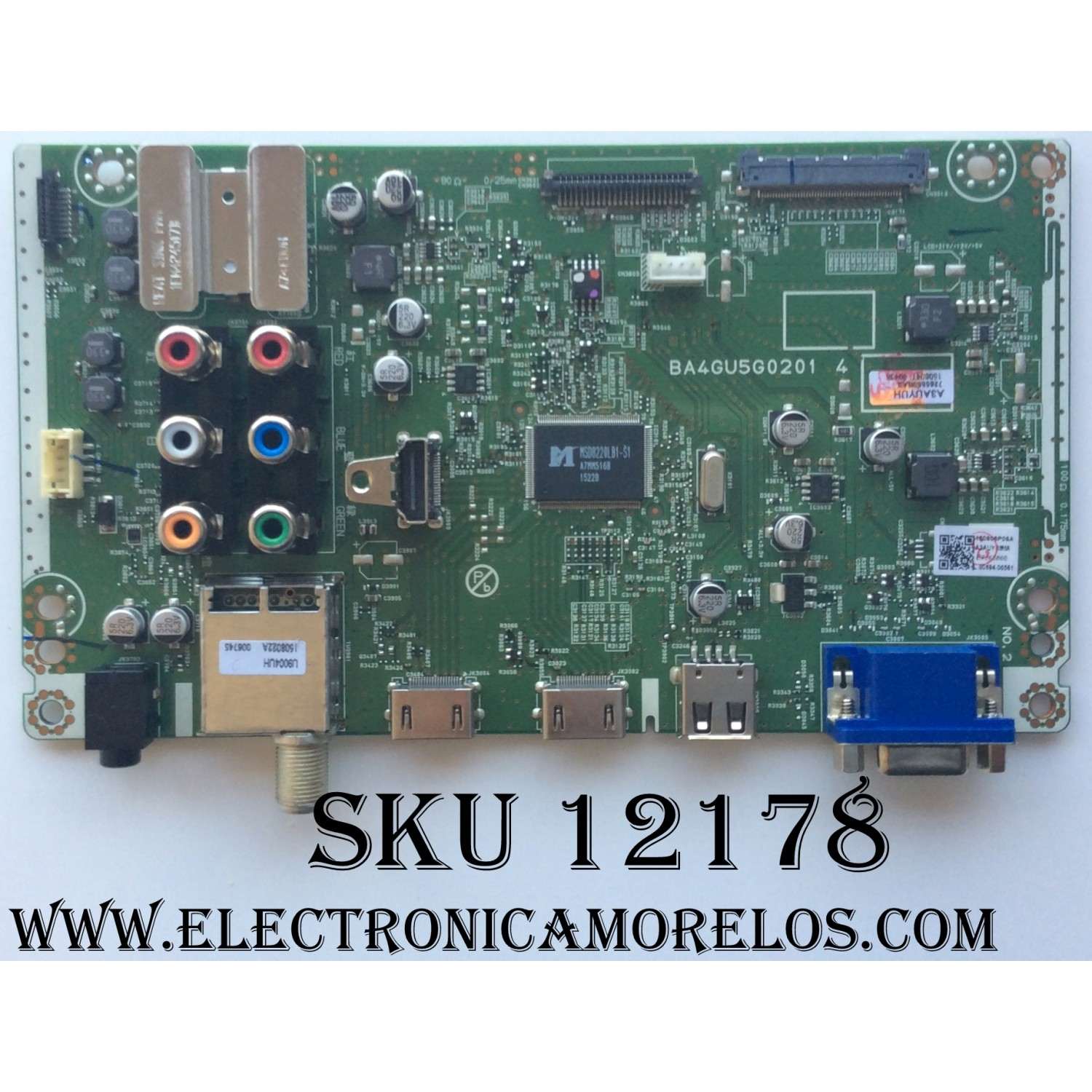 MAIN / MAGNAVOX A3AUYUH / BA4GU5G0201 4 / A3AUY-MMA / MODELO 50ME313V/F7 A / PANEL U3AU4XH	