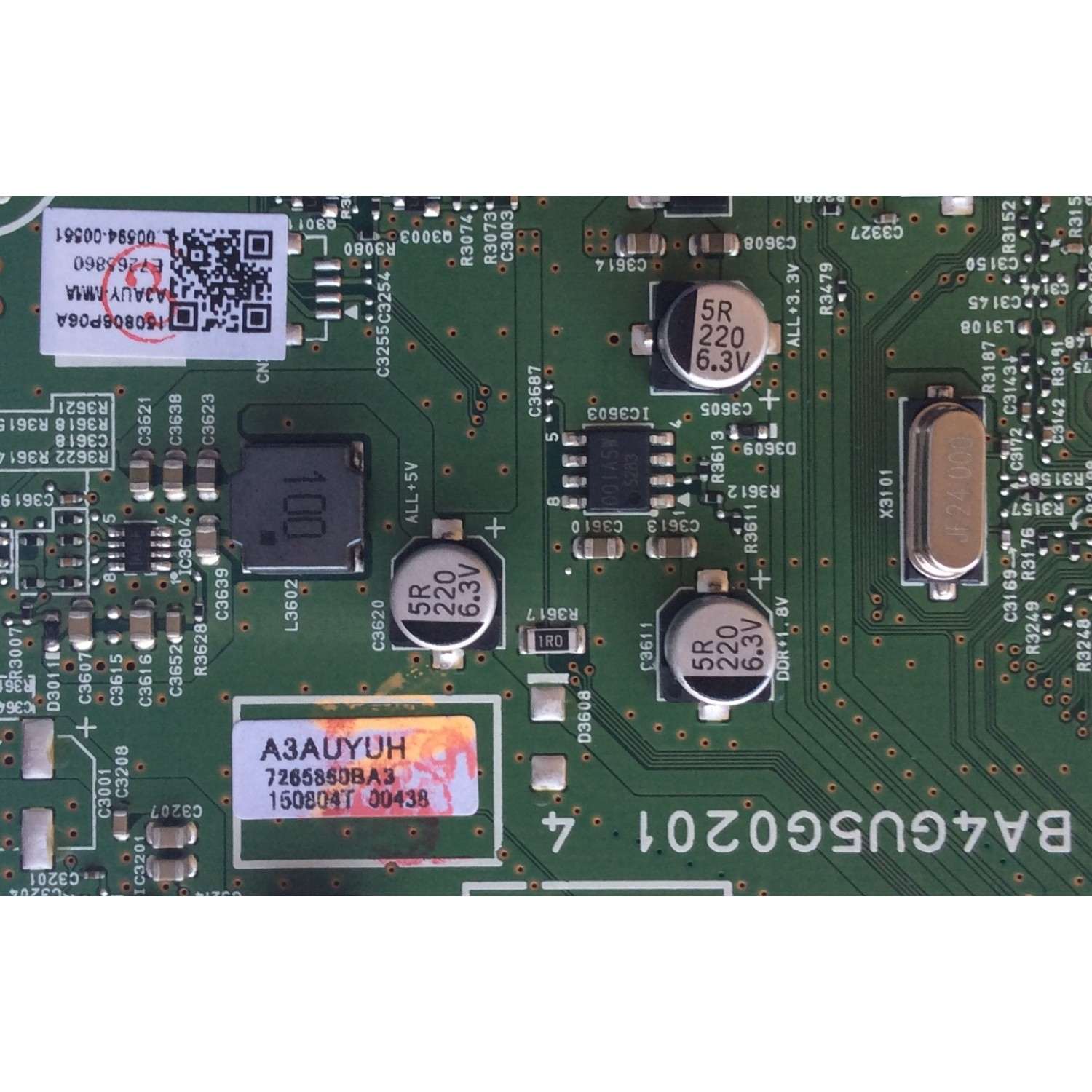MAIN / MAGNAVOX A3AUYUH / BA4GU5G0201 4 / A3AUY-MMA / MODELO 50ME313V/F7 A / PANEL U3AU4XH	 - Imagen 2