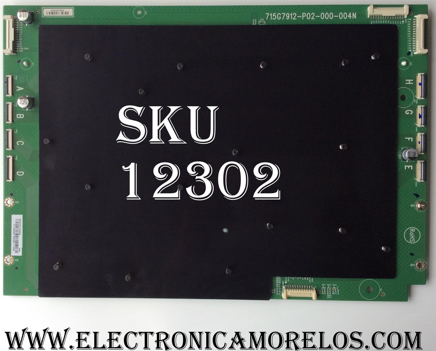 LED DRIVER PARA TV VIZIO 4K UHD SMART TV / NUMERO DE PARTE LNTVFT10ZAXA4 / 715C7912-P02-000-004N / FT10ZAXA4 / (X)LNTVFT10ZAXA4 / PANEL´S T750QVF02.0 / T750QVF01.0 / MODELOS P75-C1 / P75-C1 LTMATK / P75-E1 / P75-E1 LTMAWL