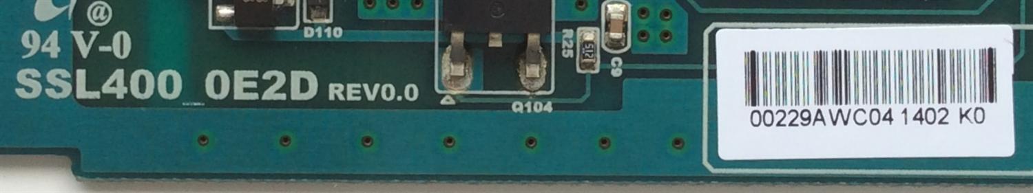 LED DRIVER / PHILISP LJ97-00229A / 00229A / SSL400_0E2D / MODELO 40PFL4707/F7 / PANEL LTA400HM21	 - Imagen 2