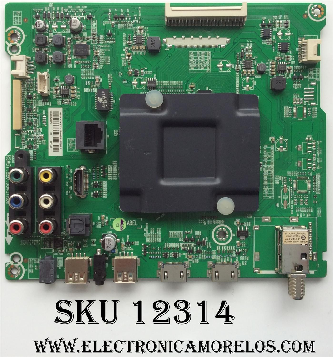 MAIN / SHARP / 194686 / 194686/E160303 / 194685 / RSAG7.820.6841/ROH / MODELO LC-50N5000U / PANEL HD500DF-B54(020)	