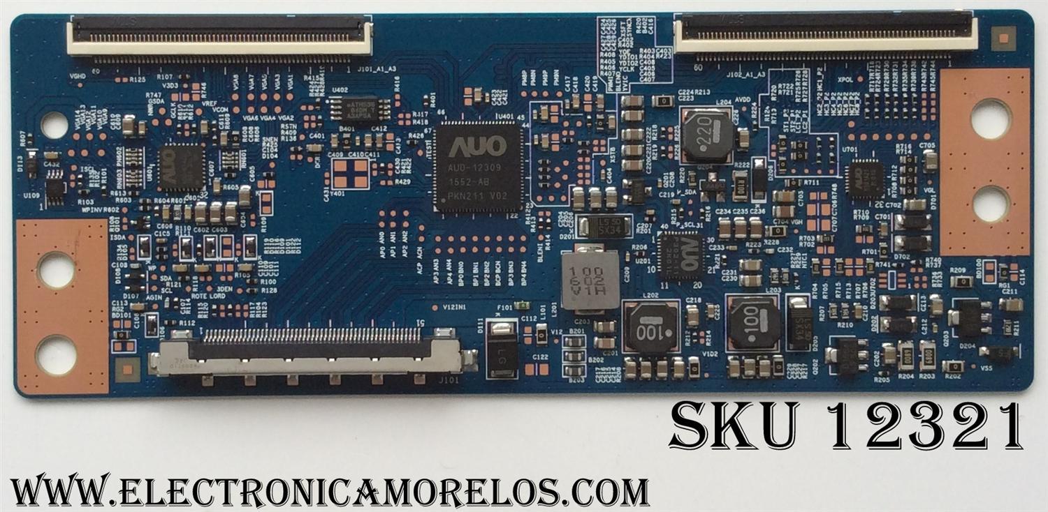 T-CON / SHARP 55.43T01.C26 / 5543T01C26 / T420HVN06.3 Ctrl / 42T34-C03 / MODELO LC-43N4000U	