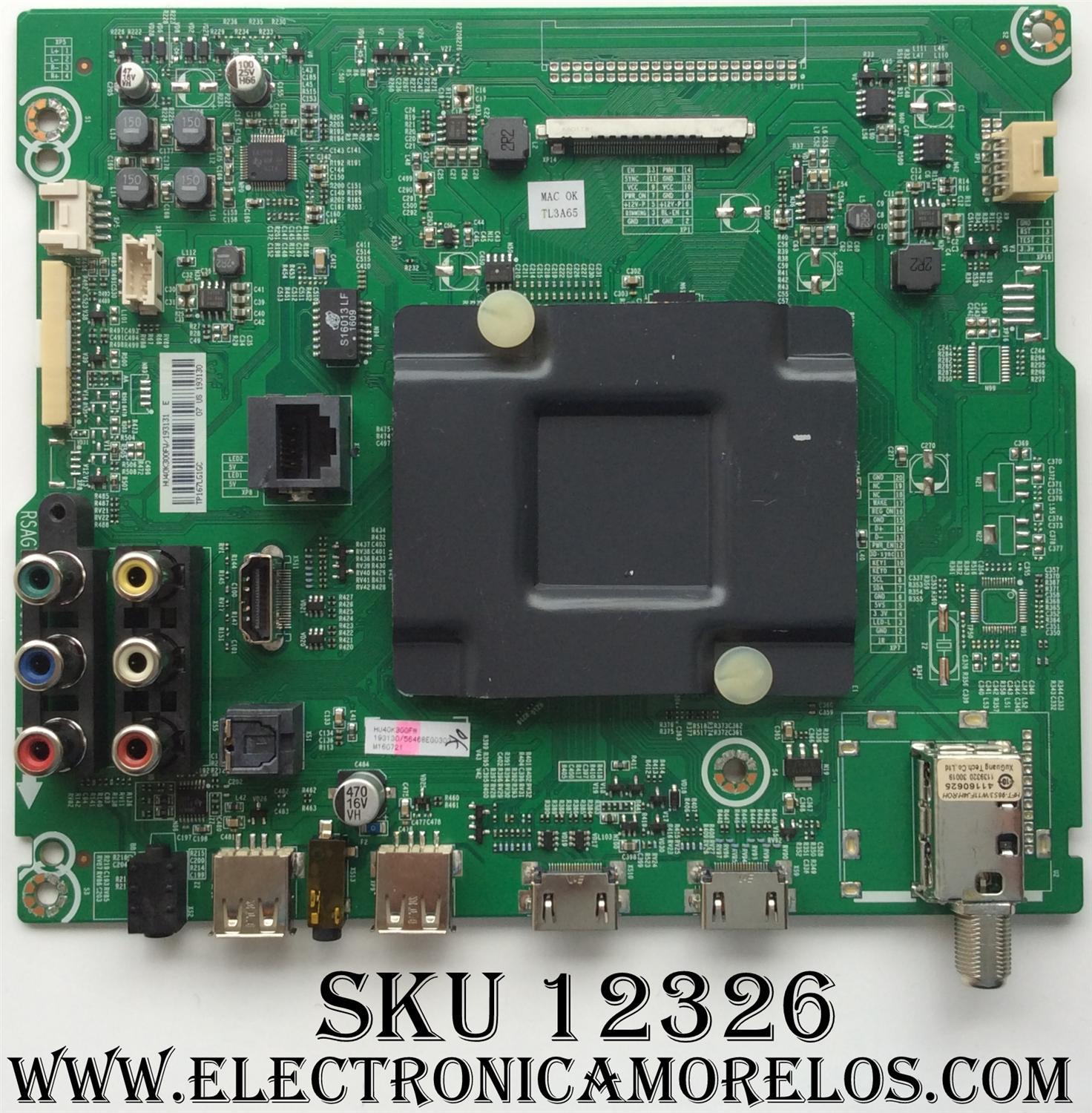 MAIN / SHARP 193131 / RSAG7.820.6841/ROH / MODELO LC-40N5000U / PANEL HD400DF-E34	