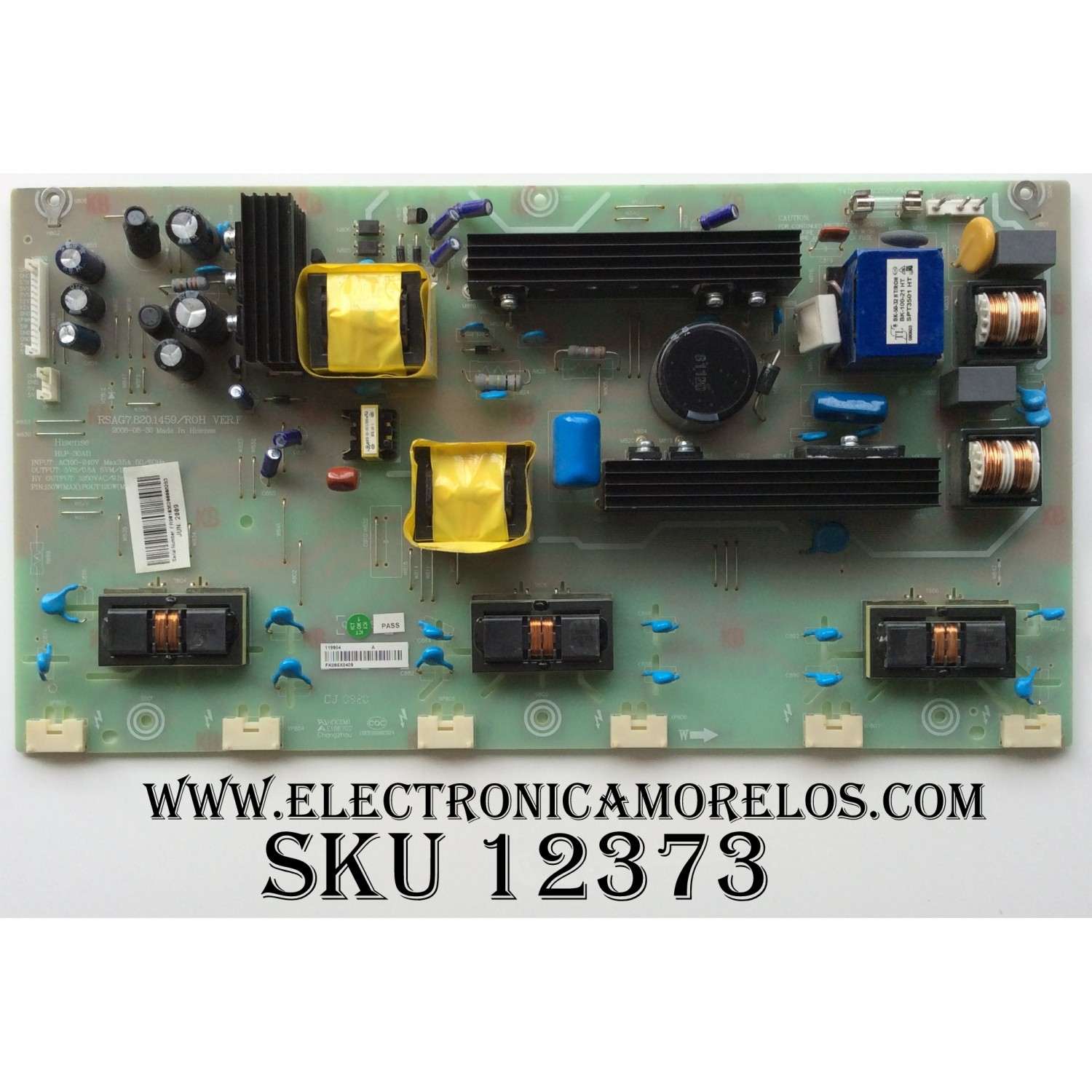 ADAPTADOR AC HP / NUMERO DE PARTE PA-1650-32 / 671296-001 / INPUT: 100-240 VAC 50/60HZ / OUTPUT: 19.5 VDC 3.33A	