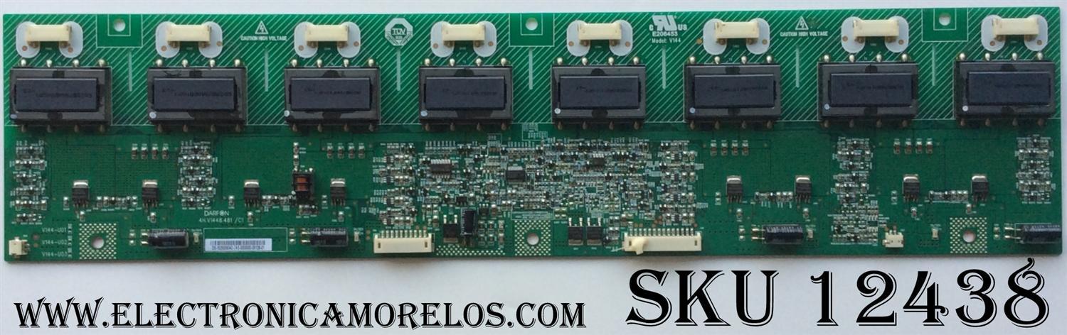 BACKLIGHT INVERSOR / SAMSUNG 19.26006.342 / 1926006342 / 4H.V1448.481/C1 / MODELO LE37A336J1DXXU / PANEL T370XW02	