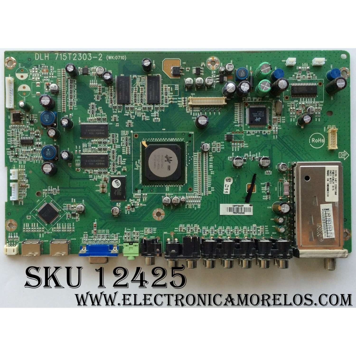 FUENTE PARA TV PHILIPS / NUMERO DE PARTE AD18XMPWT / BAD780F0102 / P000005154 / MODELO 65PFL5766/F7