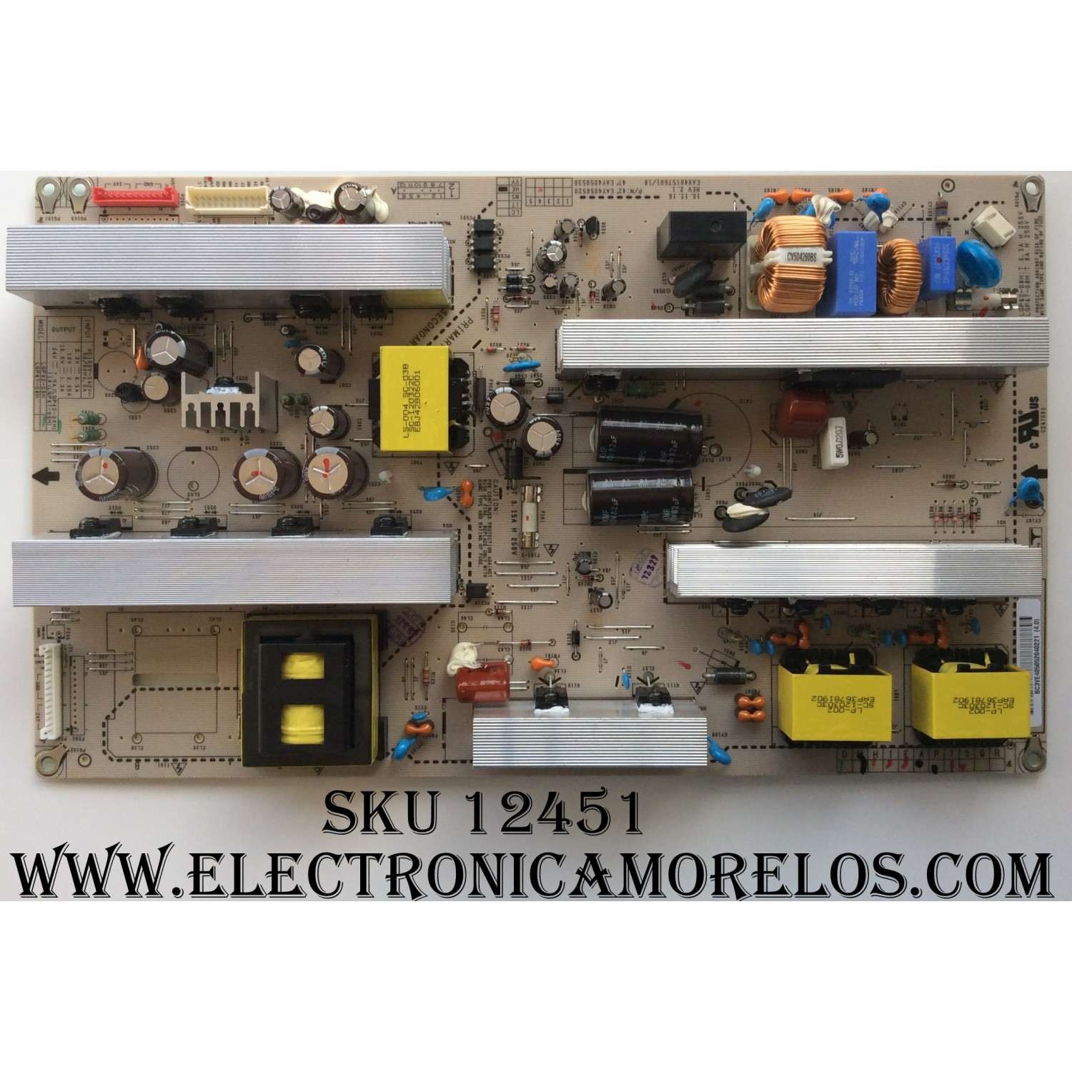 FUENTE PARA TV SONY / NUMERO DE PARTE 880400W00-525-G / FSP172-1FS01 / S4-MP-2202002524 / 21W096301 / 90C1720500 / 220102047 / PANEL SD650DUA-6 / MODELO KD-65X75K / KD65X75K