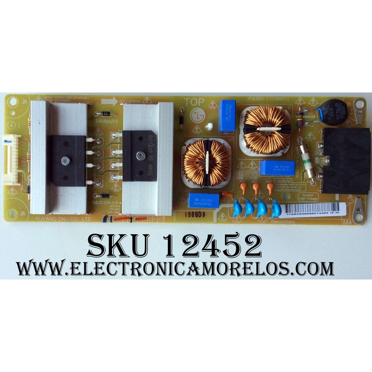 FUENTE DE PODER PARA TV VIZIO / NUMERO DE PARTE ADTVL3914ABE / 715GB426-P03-001-B03S / (X)ADTVL3914ABE / MSP5000604 / PANEL TPT500WR-DK4Q.N REV:SK1C / MODELO M50QXM-K01 LTC6K9KY	
