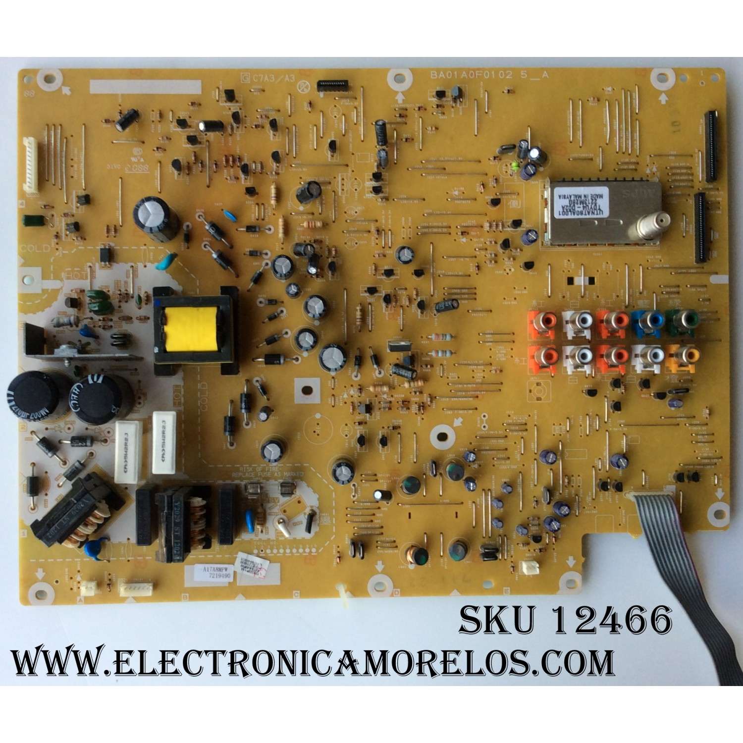KIT DE BOCINAS PARA TV SONY (2 PZ) / NUMERO DE PARTE 1-859-345 / 64320525 / PANEL YDBO055UTG01 / MODELO XR-55A90J