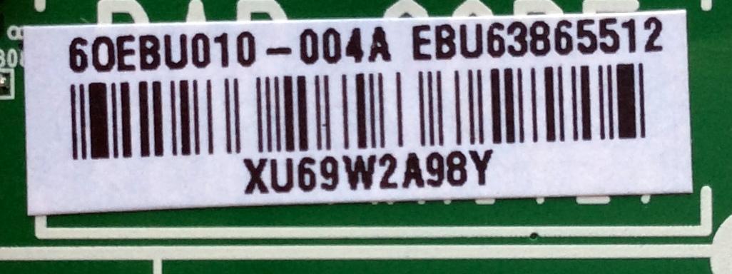 MAIN PARA TV LG / NUMERO DE PARTE EBU63865512 / EAX66943504 / EAX66943504(1.0) / 63865512 / PANEL LC430DGE (FJ)(M1) / MODELO 43UH6030-UD / 43UH6030-UD.BUSZLJM - Imagen 2