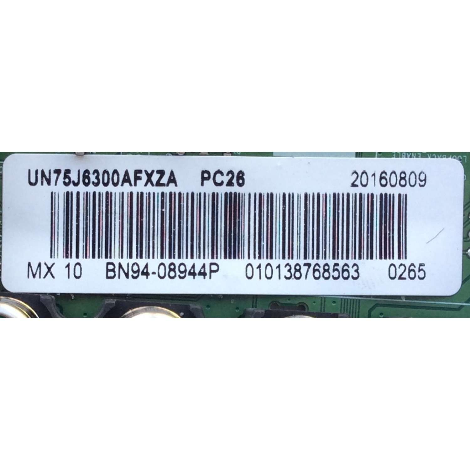 MAIN ORIGINAL PARA TV SAMSUNG / NUMERO DE PARTE BN94-08944P / BN97-10807A / BN41-02353B / BN9408944P / PANEL CY-GH075CSLV4H / MODELOS UN75J6300 / UN75J6300AFXZA / UN75J6300AFXZA UH03 - Imagen 2