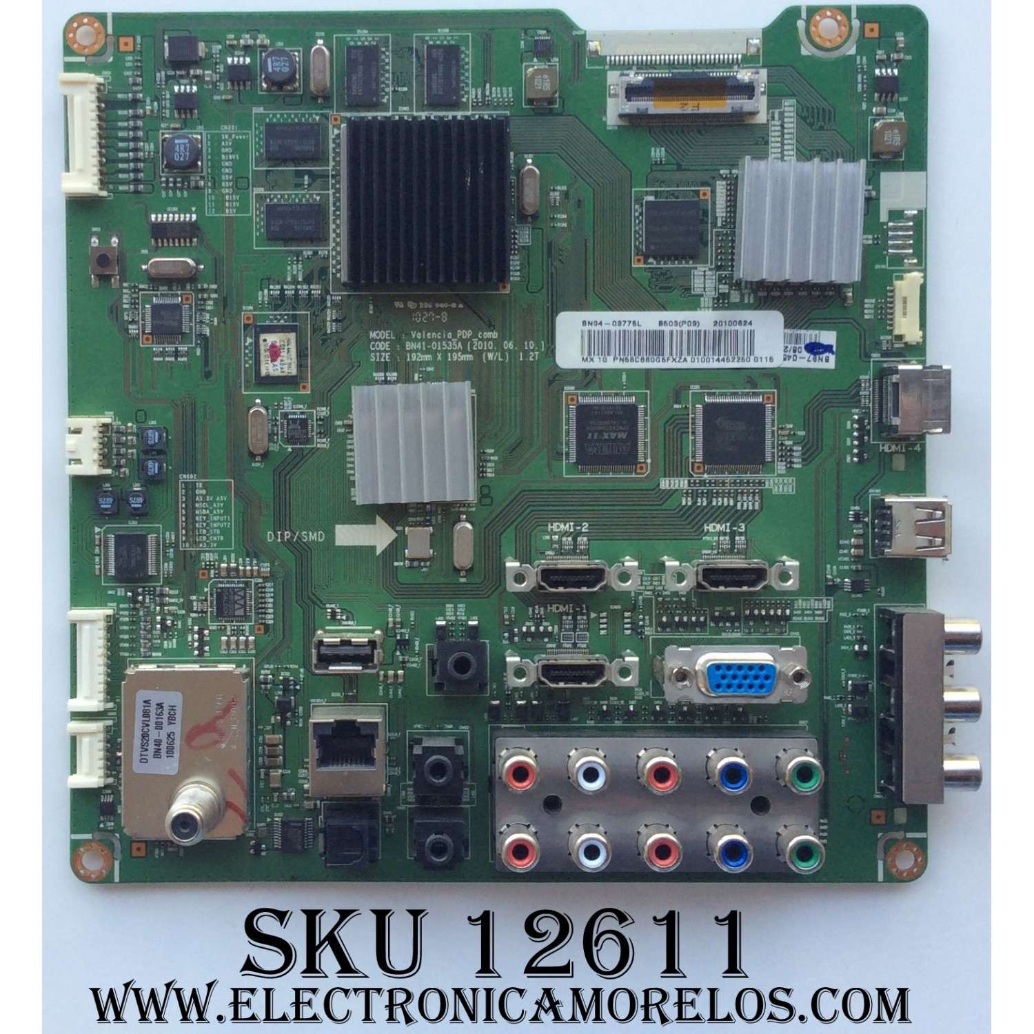 MAIN / SAMSUNG / BN94-03775L / BN97-04562J / BN41-01535A / MODELO PN58C680G5FXZA UO05 / PANEL S58FH-YB05	