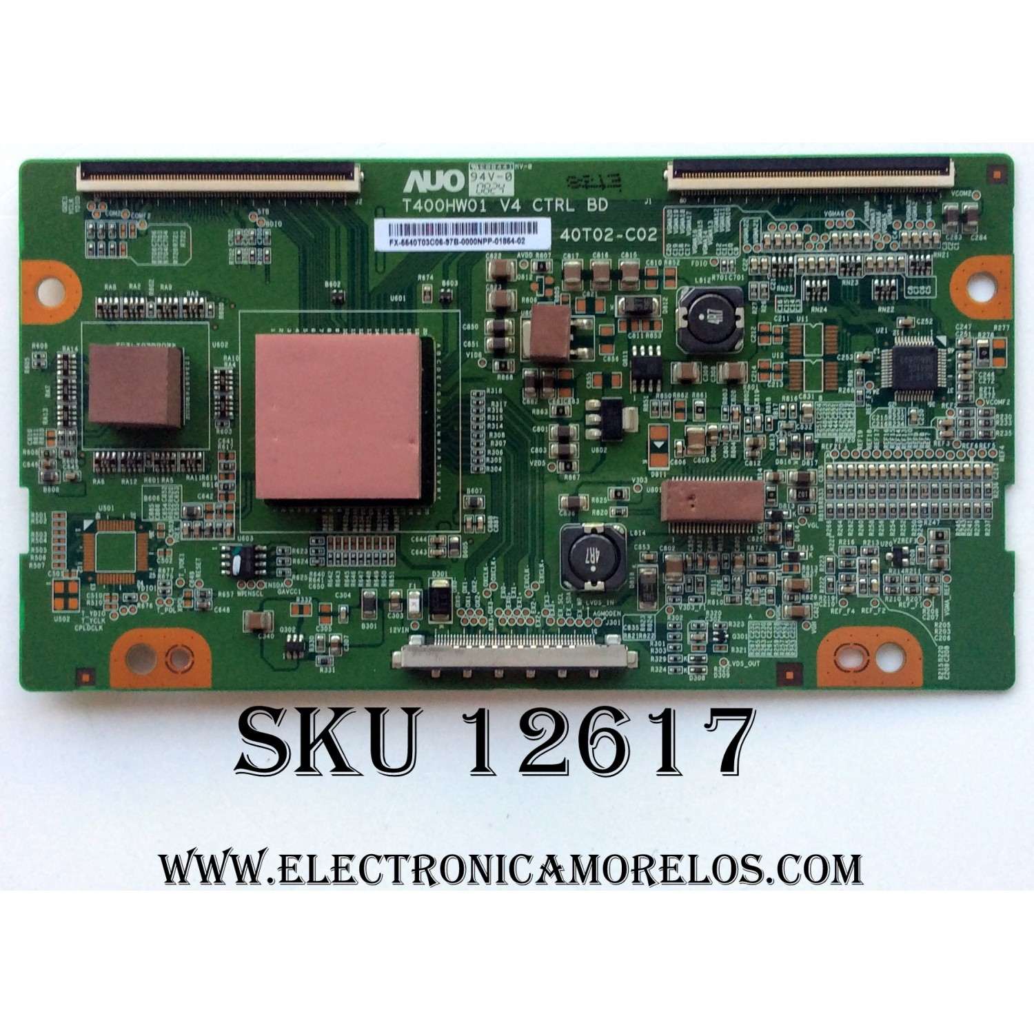 T-CON APEX / HAIER / 5540T03C06 / 55.40T03.C06 / T400HW01 / MODELOS LD4088 / HL40XP1 / PANEL T400HW02 V.2	