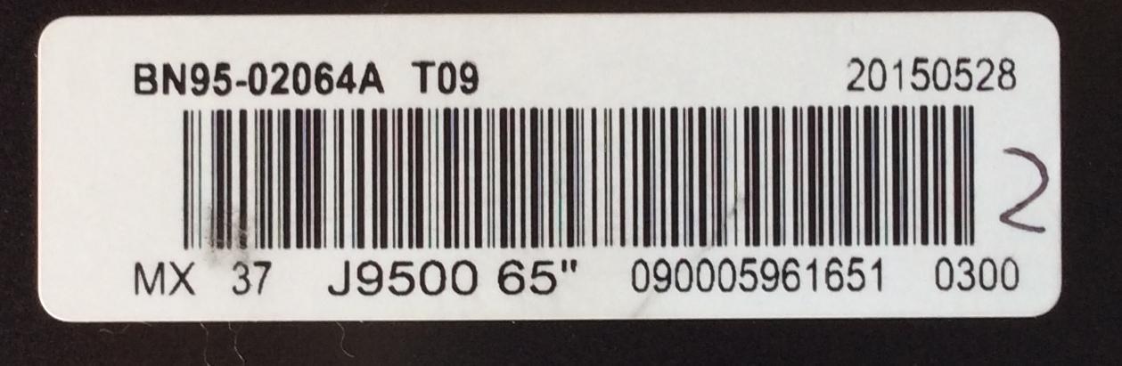 T-CON / SAMSUNG BN95-02064A / BN41-02297A / BN97-09254A / PANEL CY-YJ065FLLV1H / MODELOS UN65JS9500FXZA TS01 / UE65JS9500 / UN65KU650DFXZA FA01 / UA65JS9500 / UE65JS9500 / UN65JS9500 / UE65JS9505Q / UE65JS9502 / MAS MODELOS COMPATIBLES EN DESCRIPCION - Imagen 2