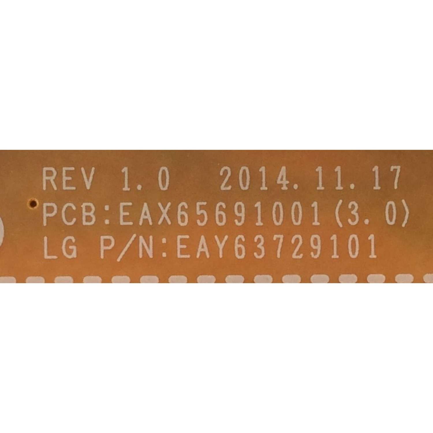 FUENTE DE PODER / LG EAY63729101 / EAX65691001(3.2) / 63729101 / LGP4955-15UL6 / MODELOS 55UF7600-UJ.BUSYLJR / 55UF6700-UC AUSYLJR / 55UF6700-UC BUSYLJR / 55UF7600-UJ AUSYMJR / 55UF7600-UJ BUSYMJR / 55UX340C-UA AUSYMJR  - Imagen 2