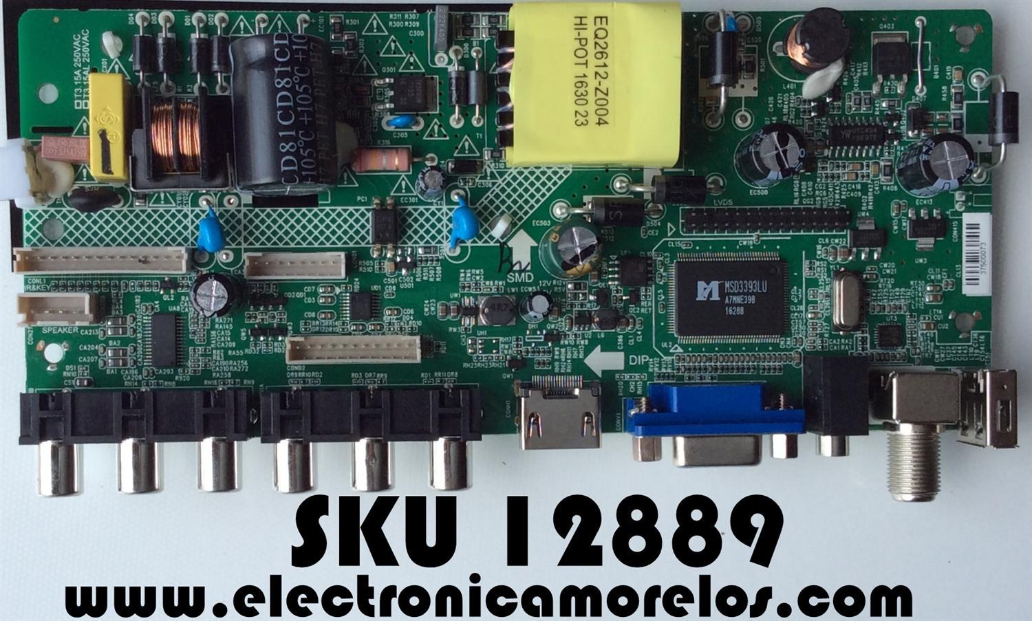 MAIN / FUENTE / (COMBO) PROSCAN 3393E1608 / ZP.VST.3393.E / MODELO PLDEDV3285 /	
