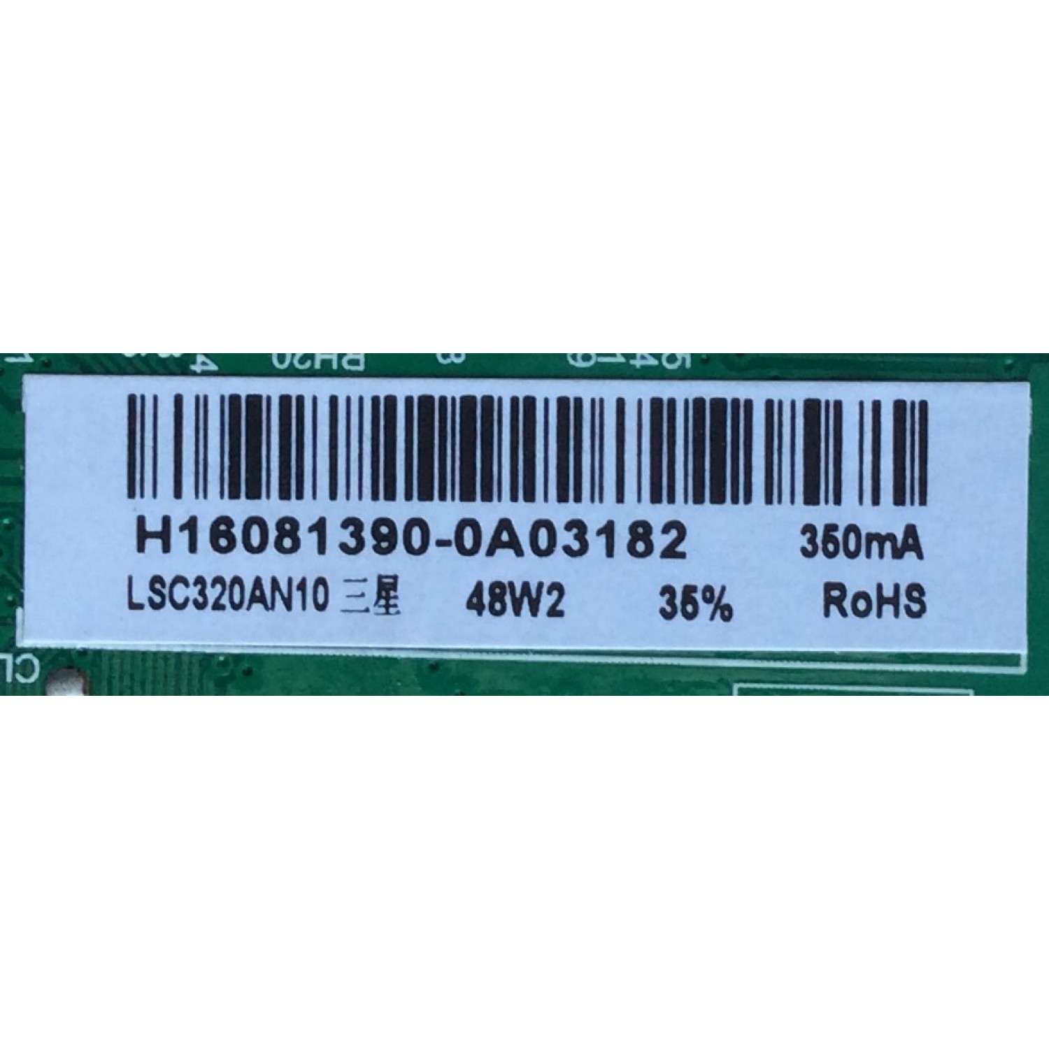 MAIN / FUENTE (COMBO) RCA H16081390 / TP.MS3393.PB818 / MODELO RLDED3258A-C / PANEL LSC320AN10	 - Imagen 2