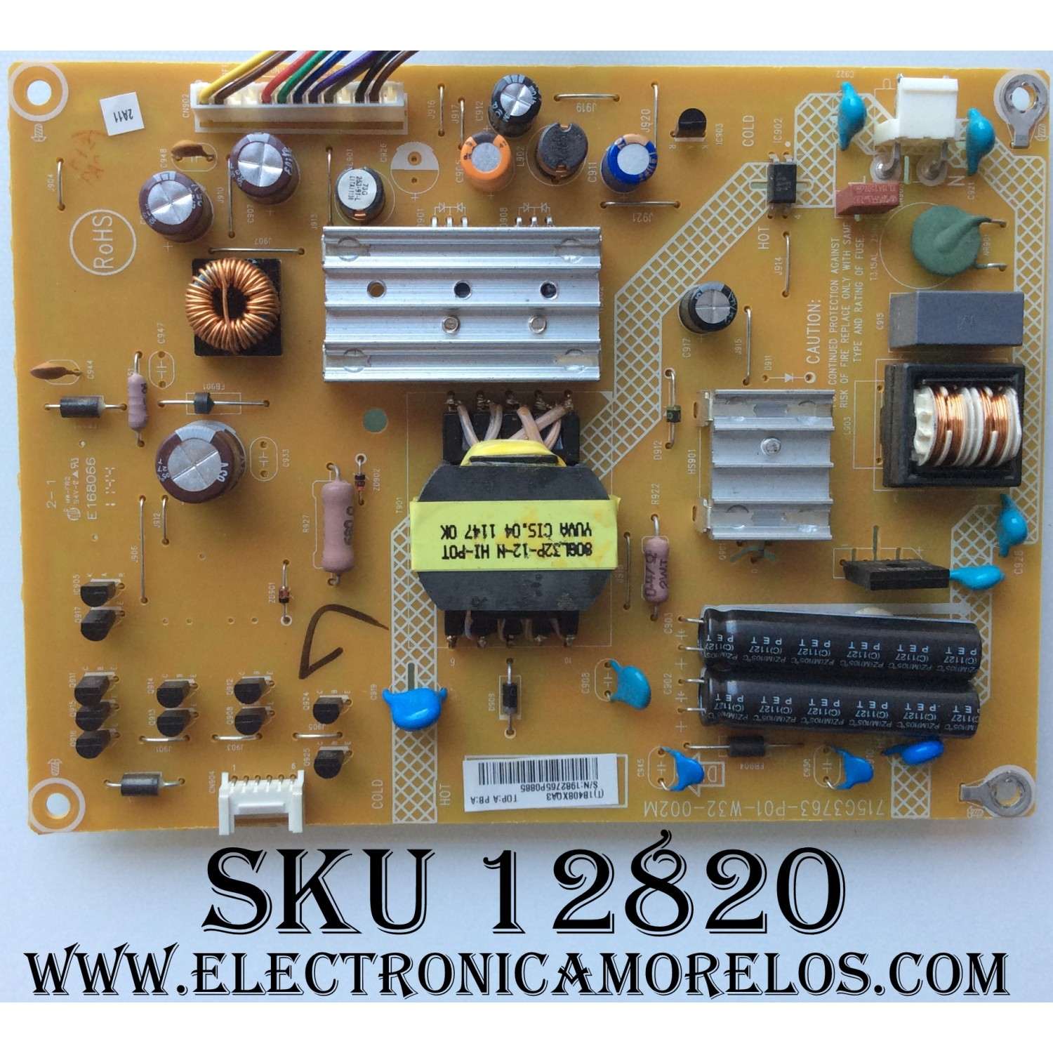 FUENTE DE PODER / VIZIO ADTV1B408XQA3 / 1B408XQA3 / 715G3763-P01-W32-002M / MODELO E220VA