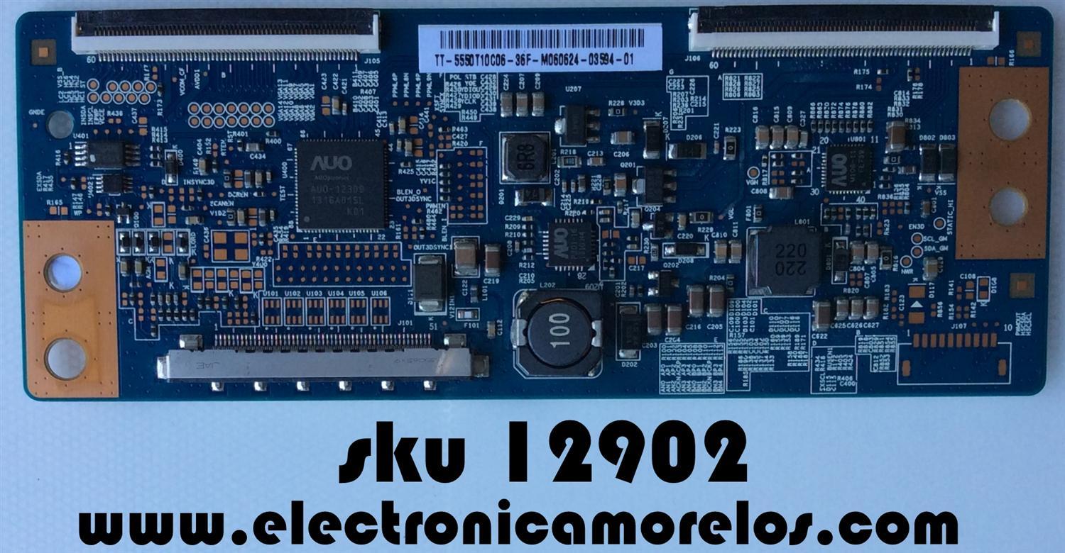 T-CON / VIZIO 55.50.T10.C06 / 5550T10C06 / T500HVD02.0 / 50T10-C02 / PANEL`S TPT500J1-HVN04 REV:S16SC / TPT500J1-HVN04 REV:S16SM / MODELOS E500i-A1 LTYWNTBP / LC-50LE541U