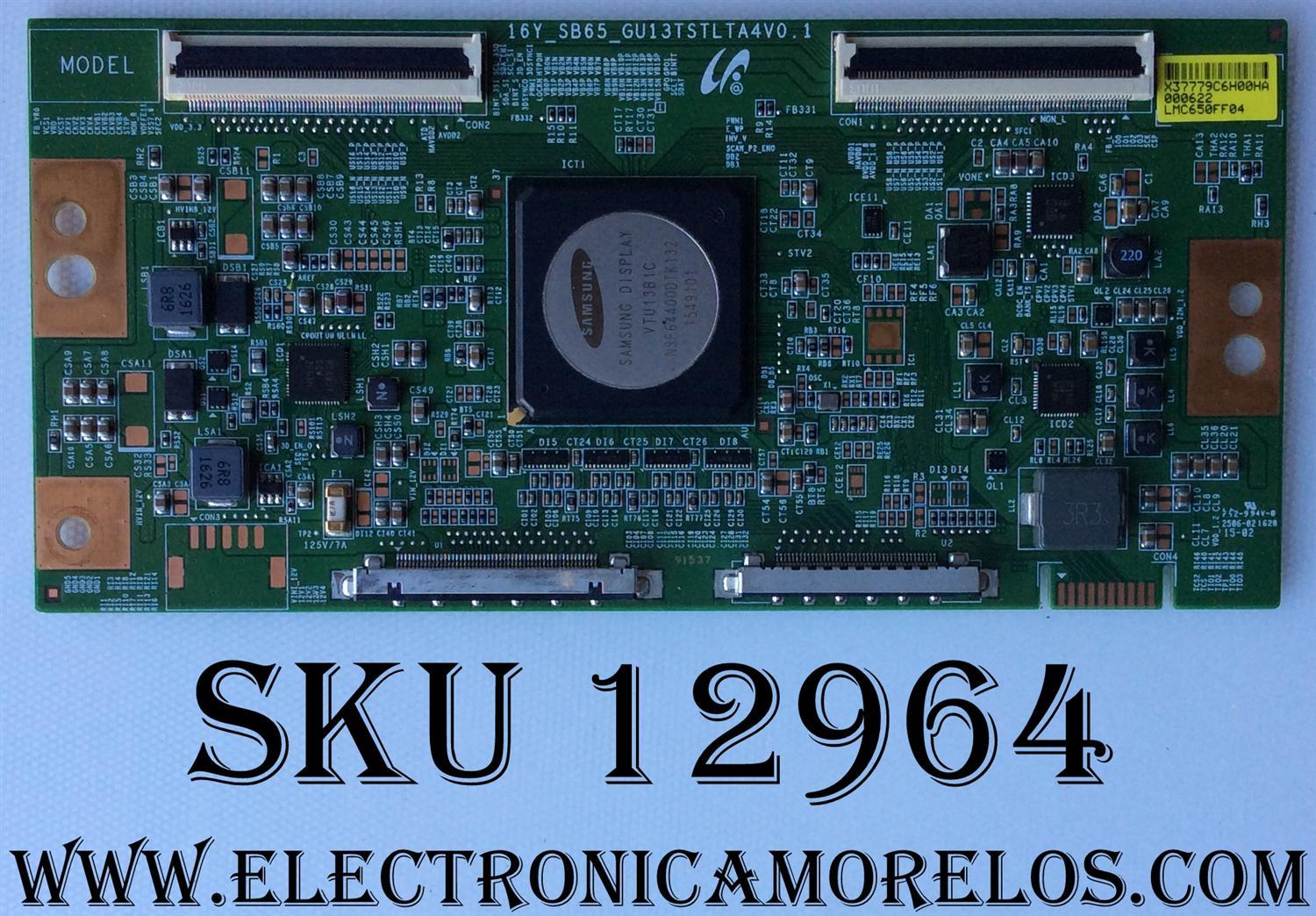 T-CON / SAMSUNG LJ94-37779C / 16Y_SB65_GU13TSTLTA4V0.1 / 37779C	