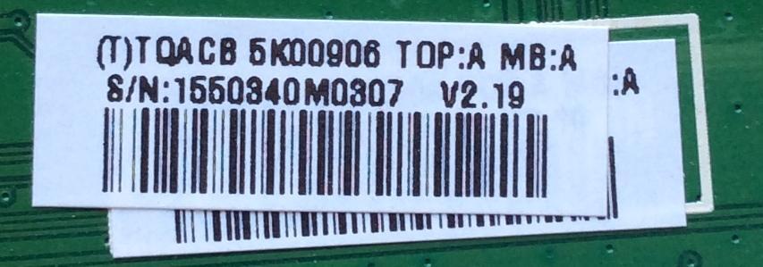 MAIN / JVC 1010035789 / 1010035789-04624 / MS3390-ZC01-01 / M27/201009791/11 / MODELO LT-43EM75 AAP / PANEL LC430DUY-SHA1 - Imagen 2