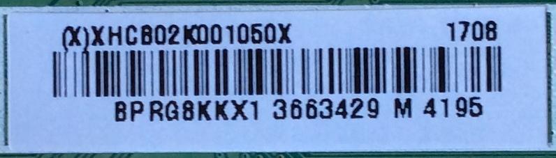 MAIN / VIZIO XHCB02K001 / (X)XHCB02K001050X / 715G8320-M01-B00-004T / MODELO D50F-E1 LTMWVTET / TPT500J1-HVN07.U REV:S500Y - Imagen 2