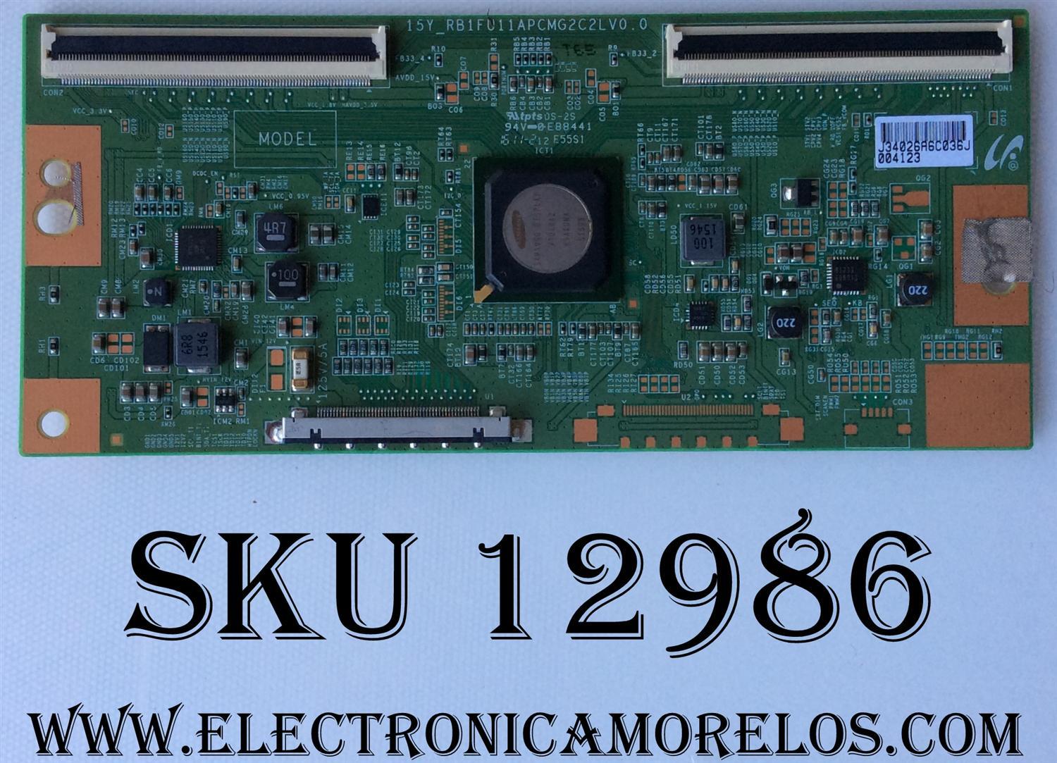 T-CON / SAMSUNG LJ92-34026A / 34026A / 15Y_RB1FU11APCMG2C2LV0.0	