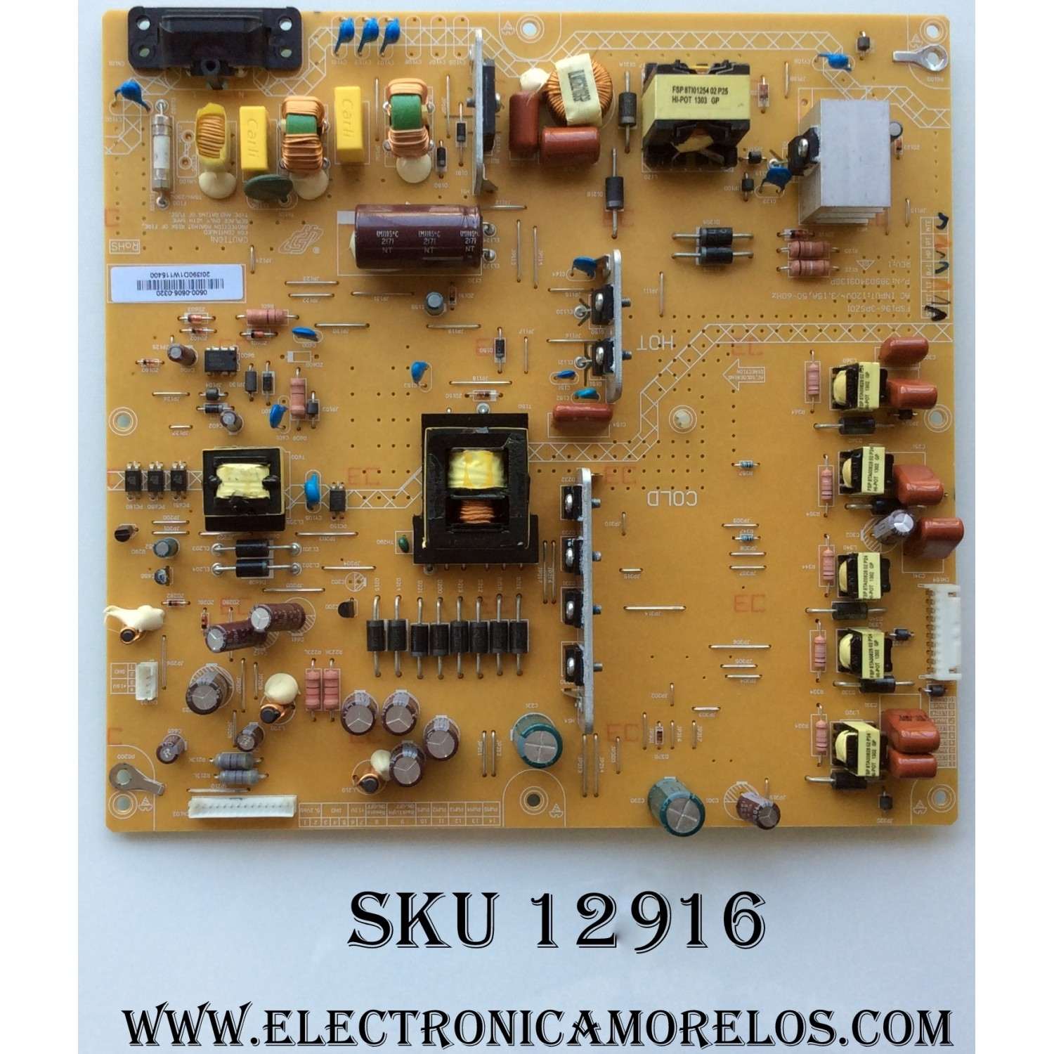 FUENTE DE PODER / VIZIO 0500-0605-0320 / FSP196-3PSZ01 / 050006050320 / 3BS0340913GP / 0500-0605-0320R / MODELOS E550i-A0 LAQAQQAP / E550I-A0 LAQAOQAP / E550I-A0 LAQAOQCQ / E550I-A0 LATAOQAP / E550I-A0 LATAOQAP / E550I-A0 LAUAOQAP / E550I-A0E LATAOQDP
