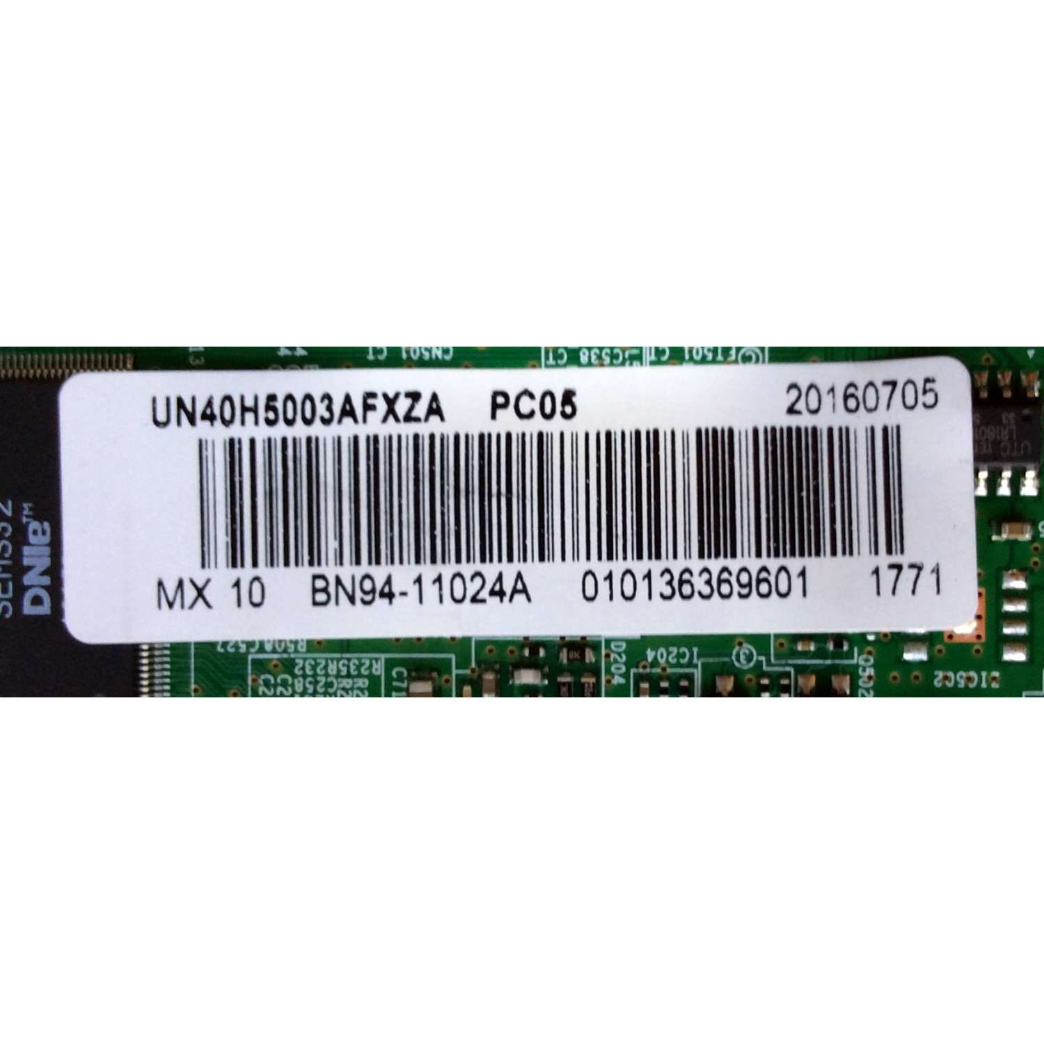 MAIN PARA TV SAMSUNG / NUMERO DE PARTE BN94-11024A / BN41-02263B / BN97-10691A / PARTES SUSTITUTAS BN94-07592A / BN94-07592N / BN94-10663A / BN94-07592P / BN94-11087A / PANEL CY-DH040BGNV1H / MODELOS UN40H5003 / UN40H5003AFXZC / UN40H5003AFXZA - Imagen 2
