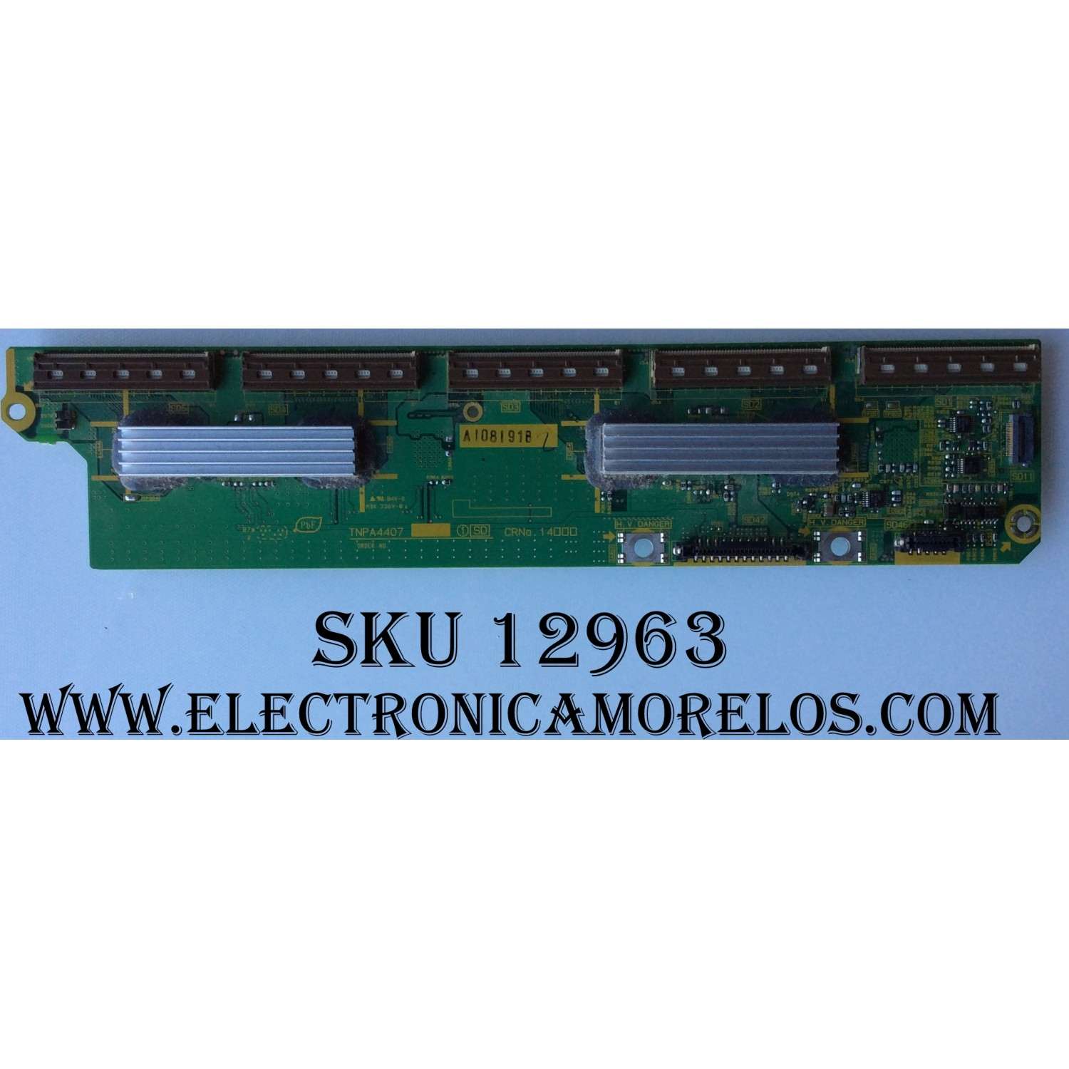 BUFFER SD / PANASONIC TXNSD1RJTU / TNPA4407 / MODELO TH-50PF11UK / PANEL MC127F19T11 - Imagen 1