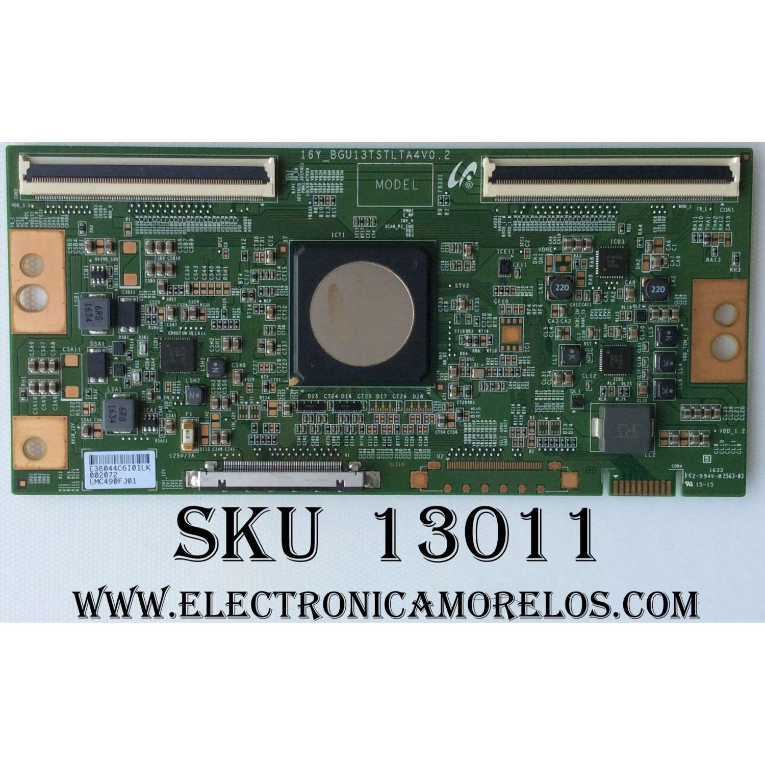 T-CON / AVERA LJ94-38044C / 38044C / 16Y_BGU13TSTLTA4V0.2 / MODELO 49EQX10 / PANEL LSC490FN03-W	