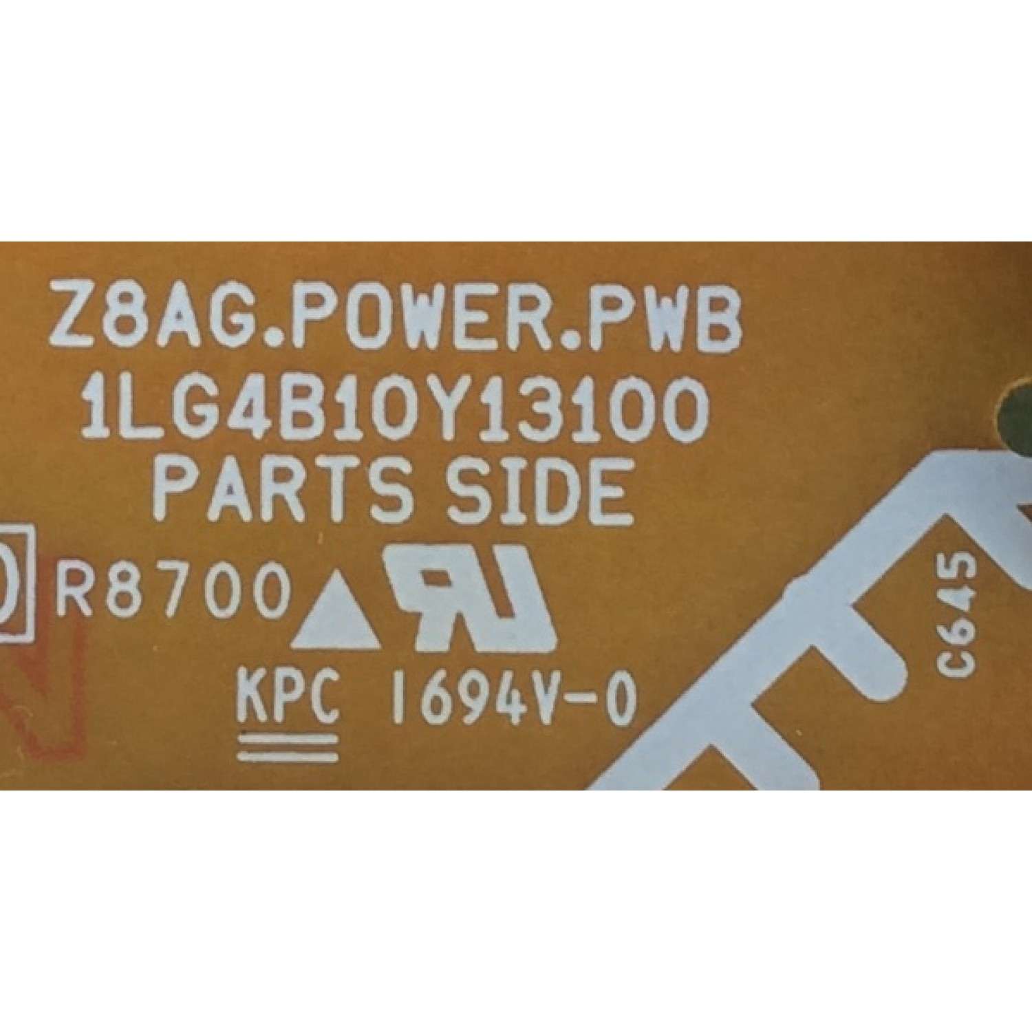 FUENTE DE PODER / SANYO 1LG4B10Y13100 Z8AL / 1LG4B10Y13100 / Z8AL / MODELO DP50E84 P50E84-00 / MODELO T500HVN04.6	 - Imagen 2